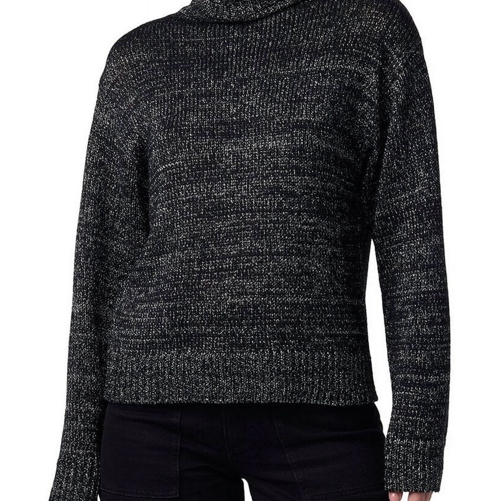 Joe's Jeans Black and Silver Sweater